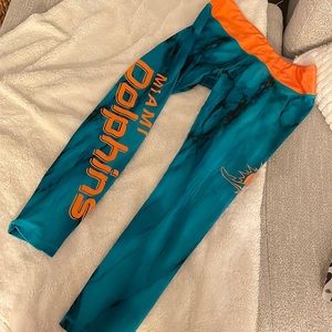 Miami dolphins leggings